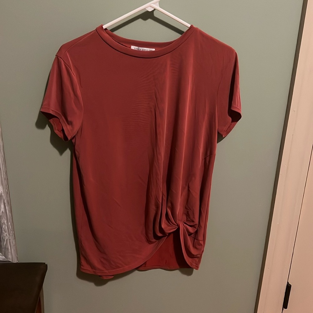 Brand: green envelope Los Angeles, Size: small, Color: burnt mauve